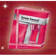 Bruno Banani Pure toaletní voda pro ženy 20 ml + sprchový gel 200 ml, dárková sada