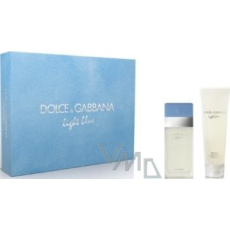 Dolce & Gabbana Light Blue toaletní voda 25 ml + tělový krém 50 ml, pro ženy dárková sada