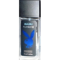 Playboy Malibu parfémovaný deodorant sklo pro muže 75 ml