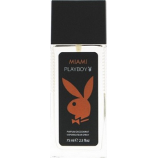Playboy Miami parfémovaný deodorant sklo pro muže 75 ml