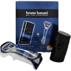 Bruno Banani Magic toaletní voda pro muže 50 ml + Gillette holicí strojek, kosmetická sada