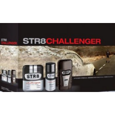 Str8 Challenger voda po holení 50 ml + deodorant sprej 150 ml + sprchový gel 250 ml, kosmetická sada