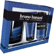 Bruno Banani Magic toaletní voda pro muže 30 ml + sprchový gel 50 ml + deodorant sprej 50 ml, dárková sada