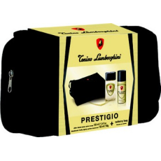 Tonino Lamborghini Prestigio voda po holení 100ml + deodorant sprej 150ml + toaletní taška, kosmetická sada
