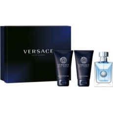 Versace pour Homme toaletní voda 50 ml + sprchový gel 50 ml + šampon 50 ml, dárková sada