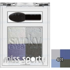 Miss Sporty Studio Colour Smoky Quattro oční stíny 401 Blue Eyes 2,2 g