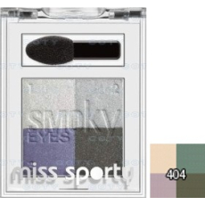 Miss Sporty Studio Colour Smoky Quattro oční stíny 404 Black Eyes 2,2 g