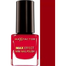 Max Factor Max Effect Mini Nail Polish lak na nehty 39 Ruby Tuesday 4,5 ml