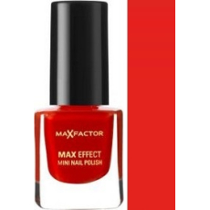 Max Factor Max Effect Mini Nail Polish lak na nehty 11 Red Carpet Glam 4,5 ml