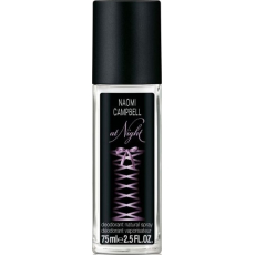 Naomi Campbell At Night parfémovaný deodorant sklo pro ženy 75 ml