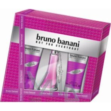 Bruno Banani Made toaletní voda pro ženy 20 ml + sprchový gel 50 ml + deodorant sprej 50 ml, dárková sada