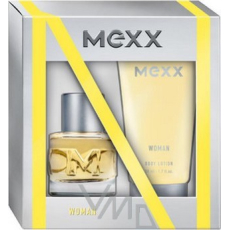 Mexx Woman toaletní voda 20 ml + tělové mléko 50 ml, dárková sada