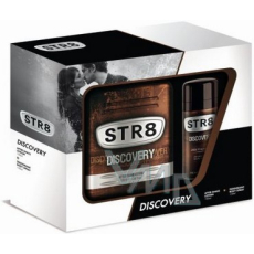 Str8 Discovery voda po holení 100 ml+ deodorant sprej 150 ml, kosmetická sada