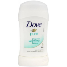 Dove Pure antiperspirant deodorant stick pro ženy 40 ml