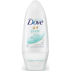 Dove Pure kuličkový antiperspirant deodorant roll-on pro ženy 50 ml