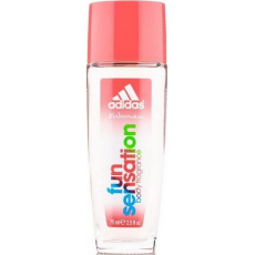 Adidas Fun Sensation parfémovaný deodorant sklo pro ženy 75 ml