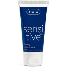 Ziaja Sensitive Skin zpevňující noční krém redukující podráždění 50 ml