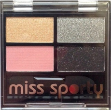Miss Sporty Studio Colour Quattro oční stíny 409 Smoky To Shine 3,2 g