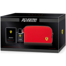 Ferrari Scuderia Black toaletní voda 125 ml + taška, dárková sada