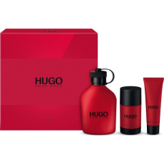 Hugo Boss Hugo Red Man toaletní voda 125 ml + sprchový gel 50 ml + deodorant stick 75 ml, dárková sada
