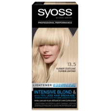 Syoss Lightening Blond Professional barva na vlasy 13-5 Intenzivní Platinový zesvětlovač Platinum Lightener