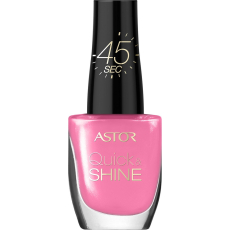 Astor Quick & Shine Nail Polish lak na nehty 202 Im In The Pink 8 ml