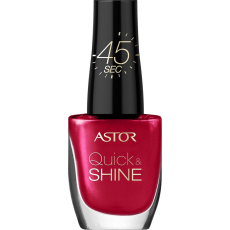 Astor Quick & Shine Nail Polish lak na nehty 303 Passionate Love 8 ml