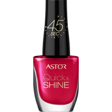 Astor Quick & Shine Nail Polish lak na nehty 304 Are You Red-y? 8 ml