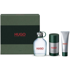 Hugo Boss Hugo Man toaletní voda pro muže 125 ml + deodorant stick 75 ml + sprchový gel 50 ml, dárková sada