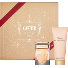 Cartier La Panthere parfémovaná voda 50 ml + tělový krém 100 ml, kosmetická sada