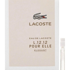 Lacoste Eau de Lacoste L.12.12 Pour Elle Elegant toaletní voda pro ženy 1,5 ml s rozprašovačem, vialka