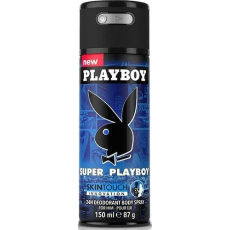 Playboy Super Playboy for Him SkinTouch deodorant sprej pro muže 150 ml