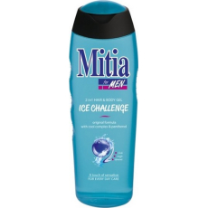 Mitia Men Ice Challenge 2v1 sprchový gel a šampon na vlasy 400 ml