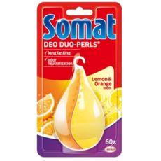 Somat Deo Duo Perls Lemon & Orange osvěžovač myčky nádobí 17 g