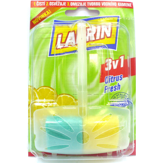 Larrin Wc Citrus Fresh 3v1 závěs komplet 40 g