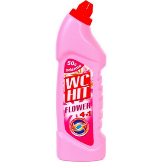 Hit Wc Flower 4v1 čistíčí prostředek 800 g
