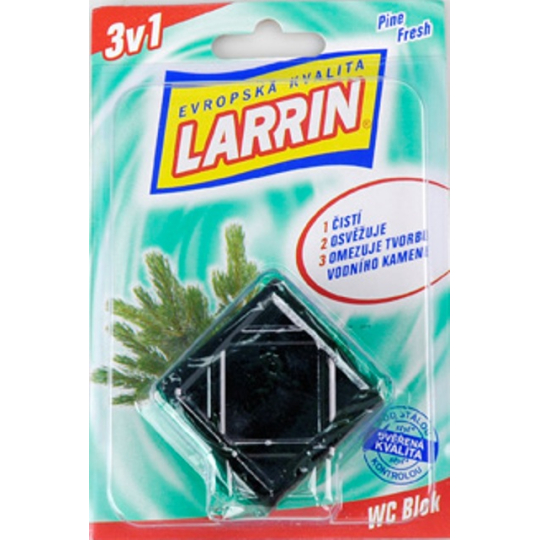 Larrin Wc blok Zelený do nádržky 50 g