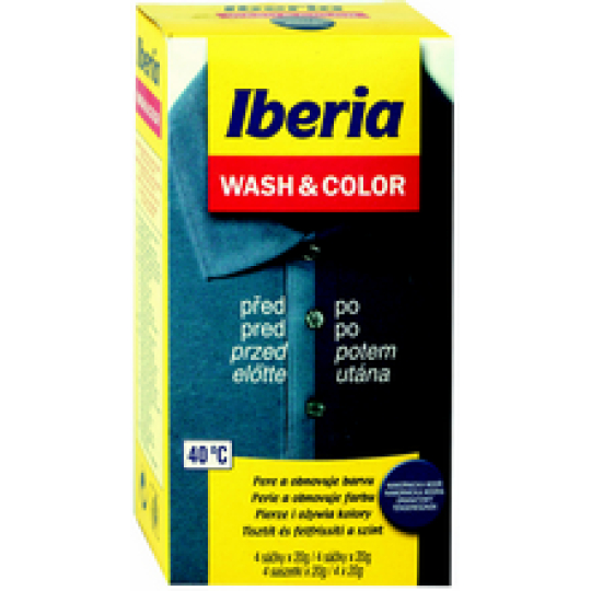 Iberia Wash & Color modrá 80 g