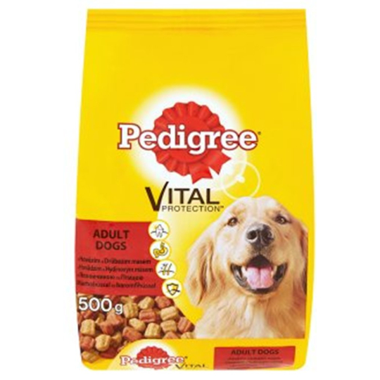 Pedigree Vital Protection Drůbeží a hovězí maso kompletní krmivo pro dospělé psy 500g