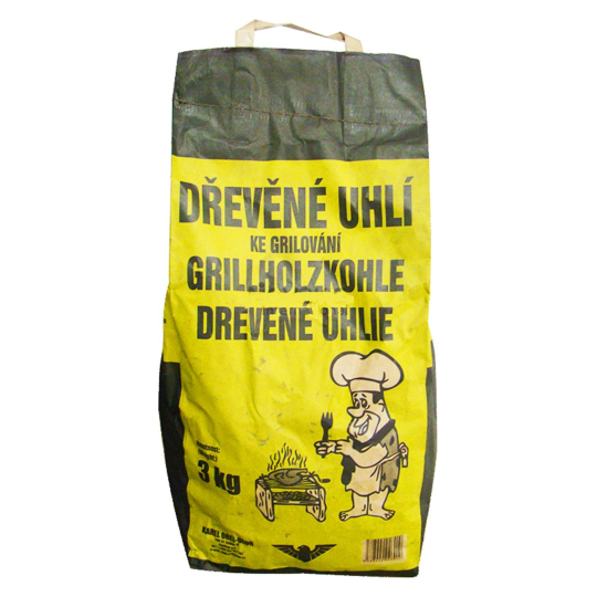 Grill Dřevěné grilovací uhlí 3 kg