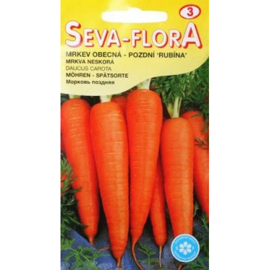 Seva - Flora Mrkev obecná pozdní Rubína 3 g