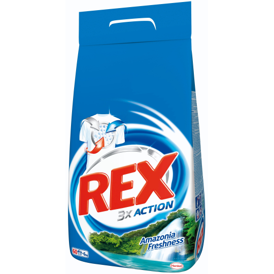 Rex Amazonia Freshness prášek na praní 60 dávek 4,5 kg