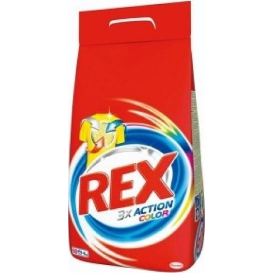 Rex 3x Action Color Pro-Color prášek na praní barevného prádla 60 dávek 4,5 kg
