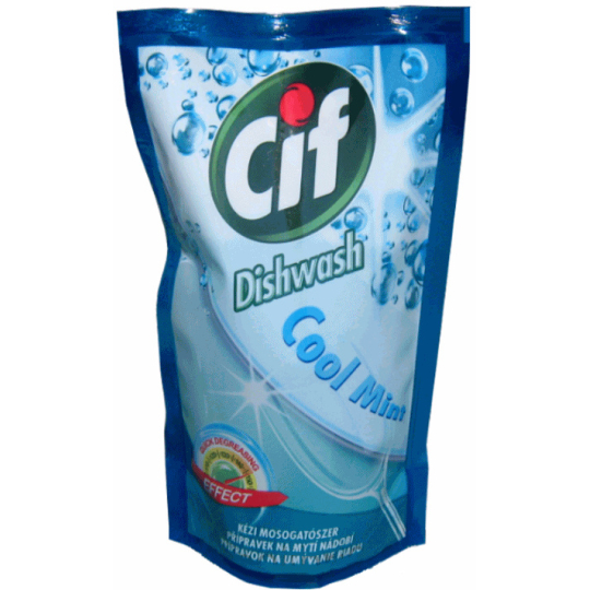 Cif Dishwash Cool Mint přípravek na mytí nádobí náhradní náplň 500 ml