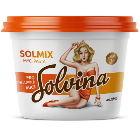 Solvina Solmix mycí pasta s přírodním extraktem 375 g