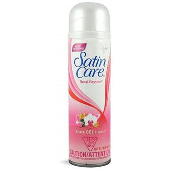 Gillette Satin Care Floral Passion gel na holení pro ženy 200 ml