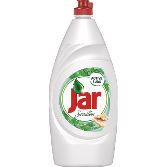 Jar Sensitive Tea Tree & Mint Prostředek na ruční mytí nádobí 900 ml