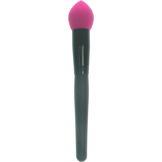 Kosmetický štětec na make-up růžový 18 cm 30350
