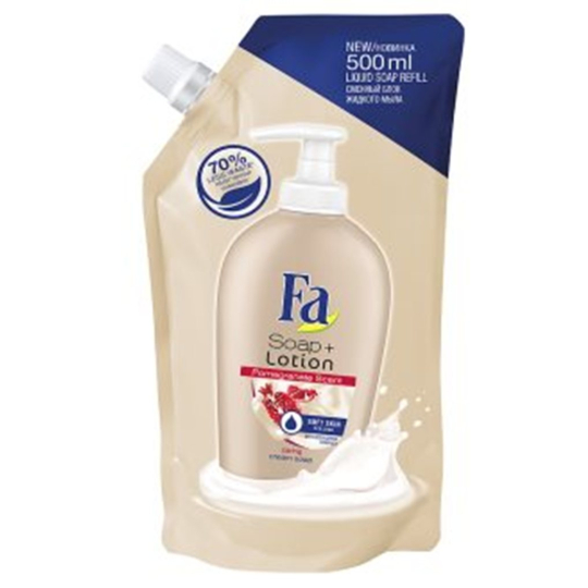 Fa Soap + Lotion Pomegranate Scent tekuté mýdlo náhradní náplň 500 ml