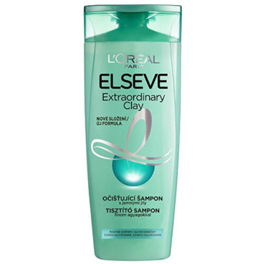 Loreal Paris Elseve Extraordinary Clay šampon pro rychle se mastící vlasy 250 ml